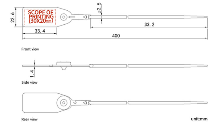 ختم البلاستيك Plastic Seal