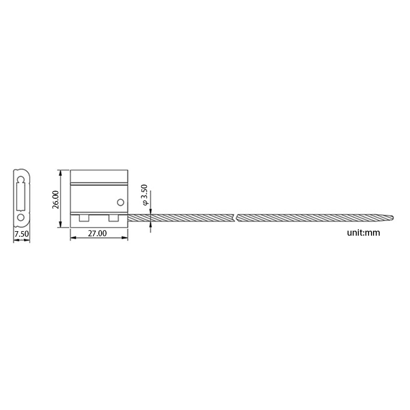 أختام الكابلات المعدنية metal cable seals