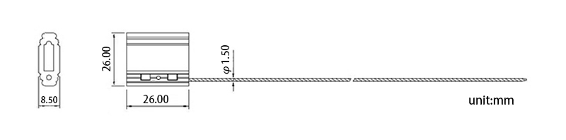 ختم سلك الحاوية Container wire seal