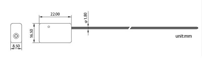 ختم كابل الشحن عالي الأمان ختم كابل الشحن عالي الأمان