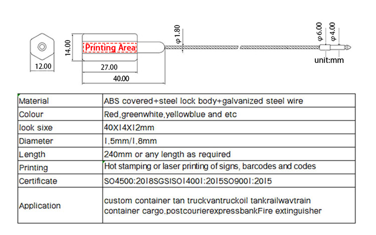 ختم السلك wire seal