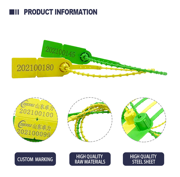 L022 العلاقات الأمنية البلاستيكية L022 Plastic Security Ties