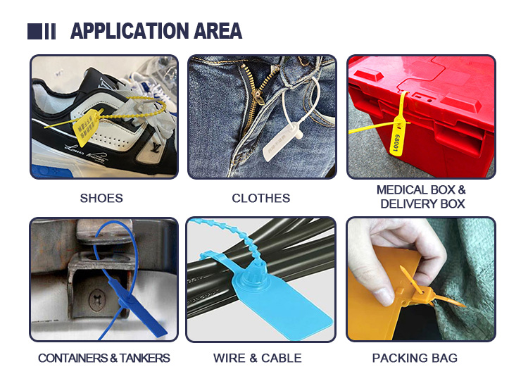 L012 أختام الشاحنات البلاستيكية المخصصة L012 أختام الشاحنات البلاستيكية المخصصة