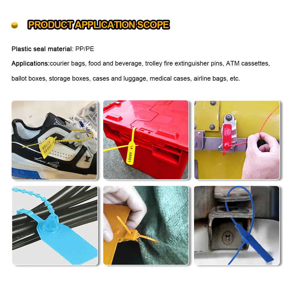 L008 ختم بلاستيكي ثابت الطول